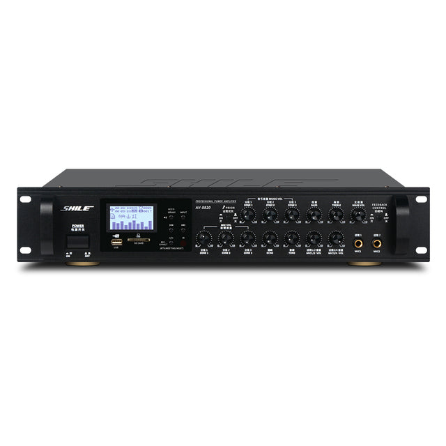 AV-8820 Three-Zone Conference Power Amplifier