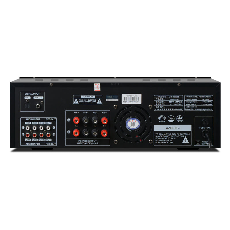 OK-555C Professional Amplifier